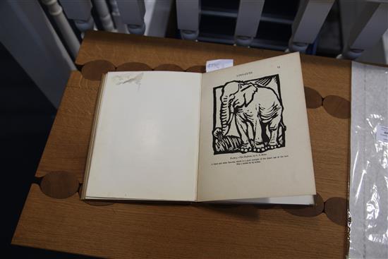 Claude Flight (1881-1955) Lino-cuts, 1st edition published by John Lane at The Bodley Head 1927, overall 10 x 7.75in.